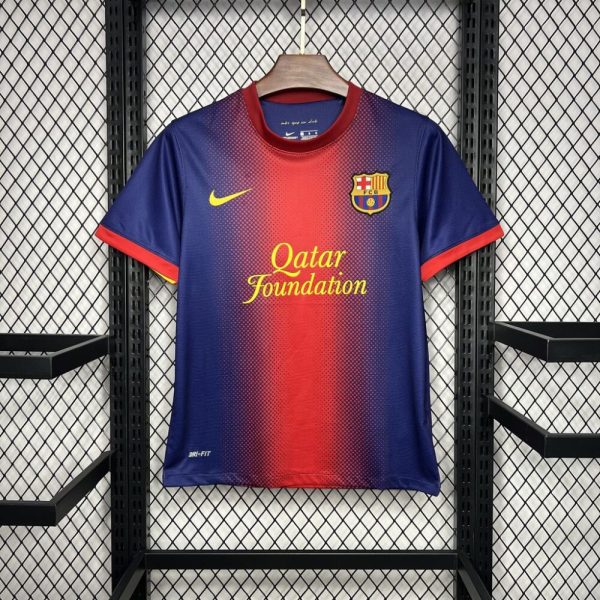 Barcelona 2012/13 Home Retro Jersey - Image 4