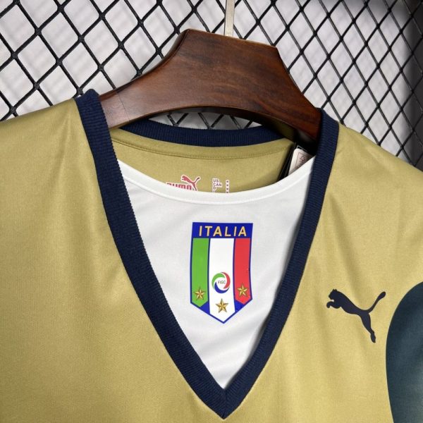 Italy 2006 World Cup Goalkeeper Retro Jersey - Image 3