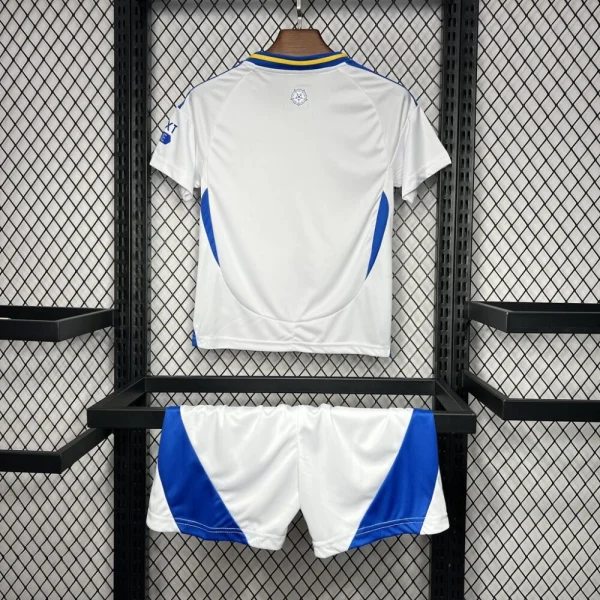 Leeds United F.c. 2024/25 Home Jersey Kids Kit - Image 2