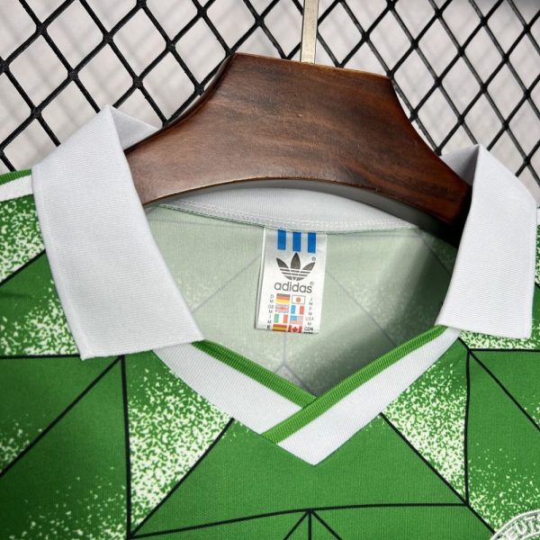 Germany 1990 Away Long Sleeve Retro Jersey - Image 3