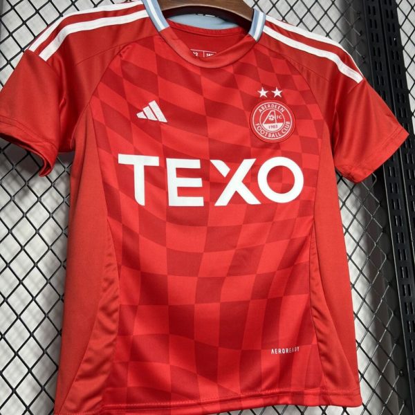 Aberdeen F.c. 2024/25 Home Kids Kit - Image 4