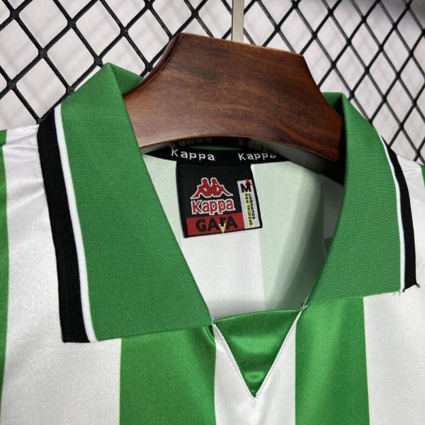 Real Betis 1993/94 Home Retro Jersey - Image 4