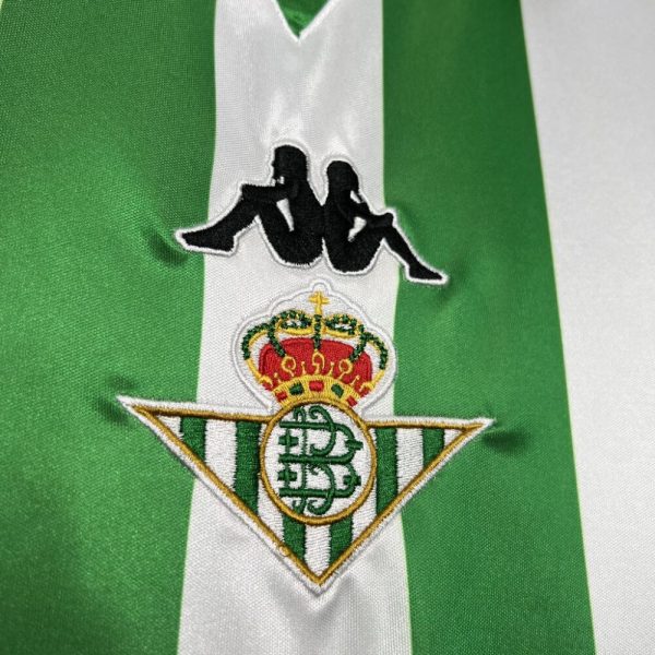 Real Betis 1993/94 Home Retro Jersey - Image 6
