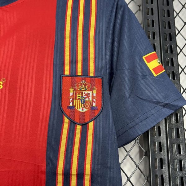 Spain 1996 Home Retro Jersey - Image 6