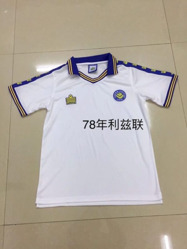Leeds United F.c. 1978 Home Retro Jersey