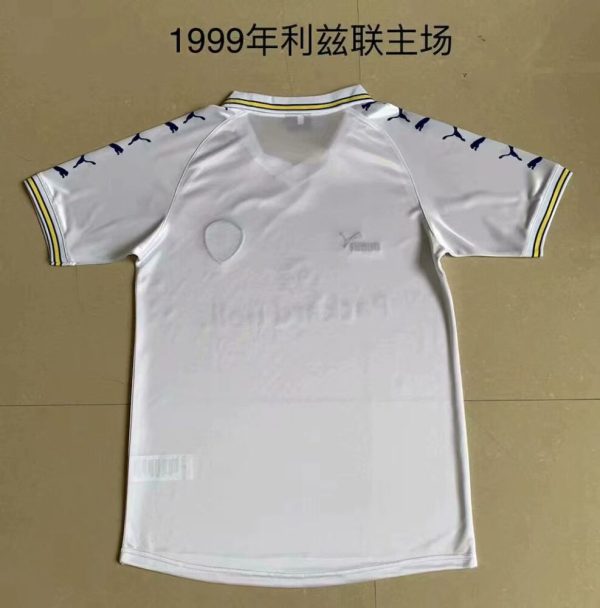 Leeds United F.c. 1999 Home Retro Jersey - Image 2