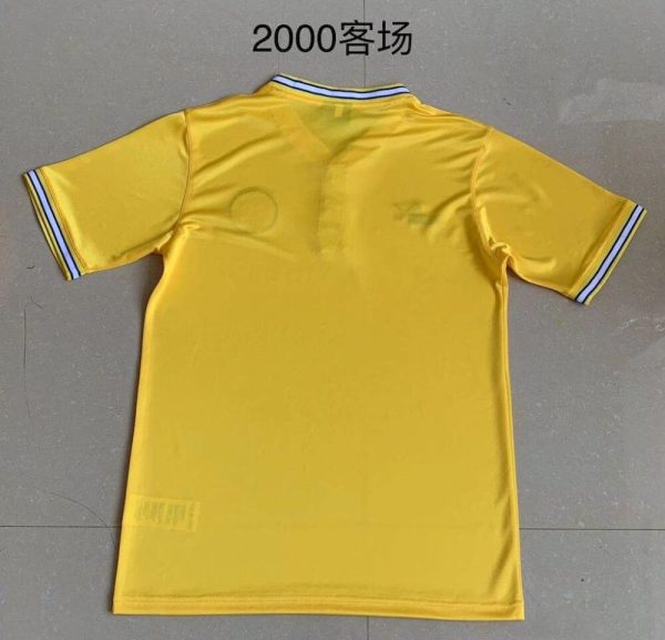 Leeds United F.c. 2000 Away Retro Jersey - Image 2
