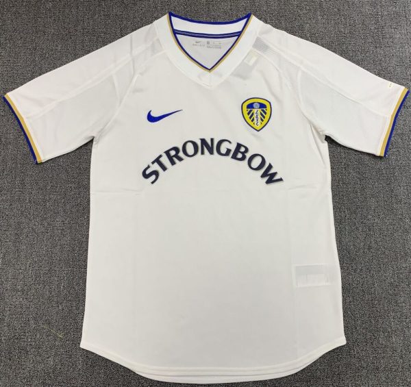 Leeds United F.c. 2000 Home Retro Jersey