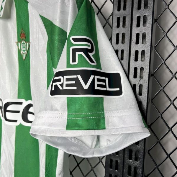 Real Betis 2024/25 With Sponsors And Patch Home Jersey - Image 3