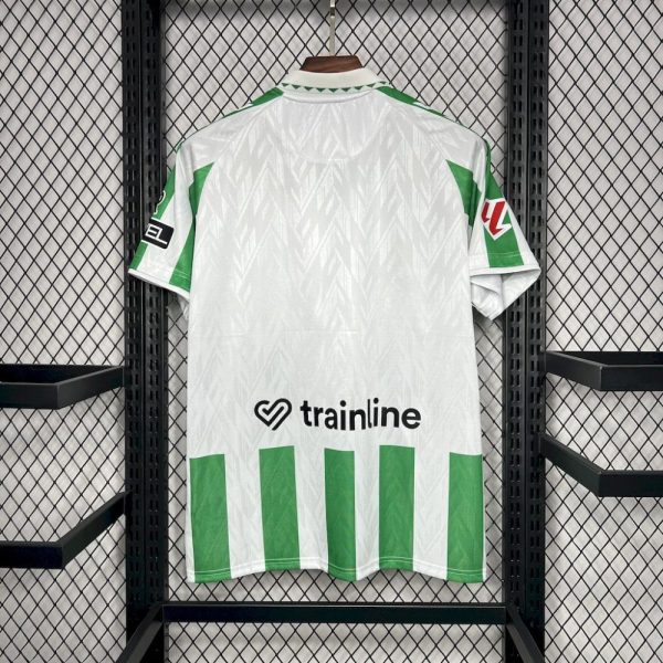 Real Betis 2024/25 With Sponsors And Patch Home Jersey - Image 2
