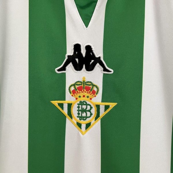 Real Betis 1993/94 Home Retro Jersey - Image 5