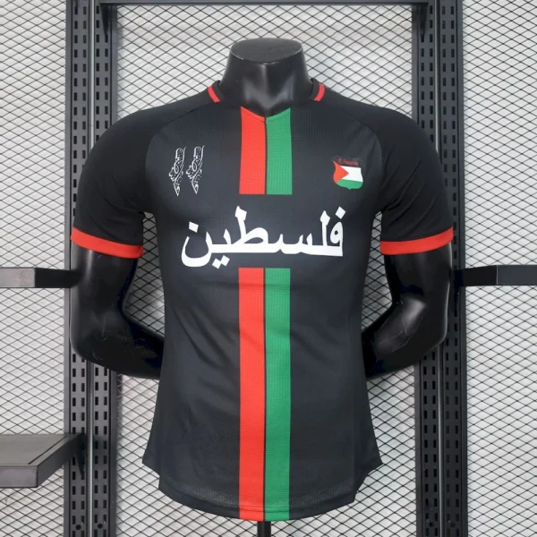 Cd Palestino 2024/25 Hand Of God Black Jersey Player Version