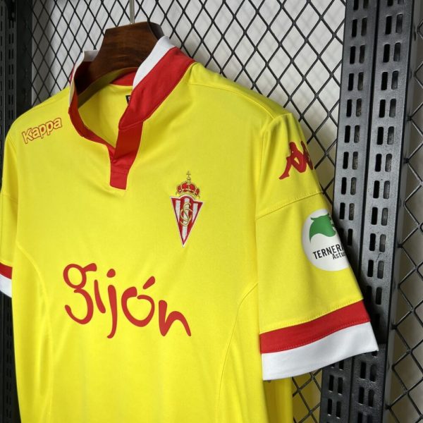 Sporting De Gijon 2015/16 Away Retro Jersey - Image 3