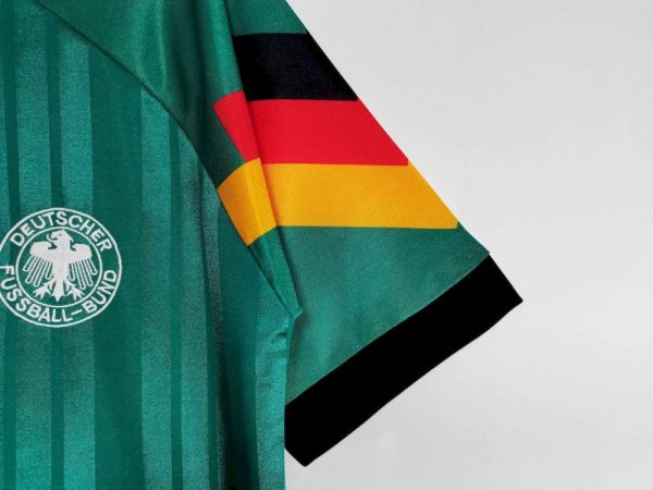 Germany 1992 Away Retro Jersey - Image 4