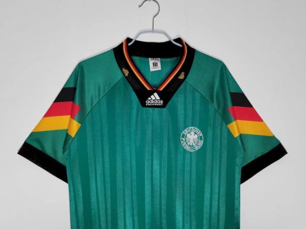 Germany 1992 Away Retro Jersey - Image 3