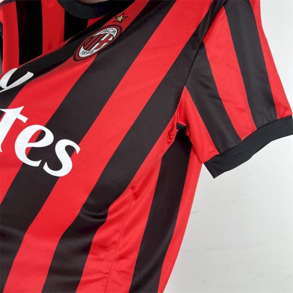Ac Milan 2017/18 Home Retro Jersey - Image 3