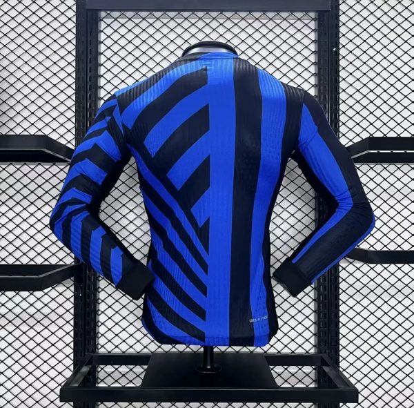 Inter Milan 2024/25 Home Long Sleeves Jersey Player Version - Image 2