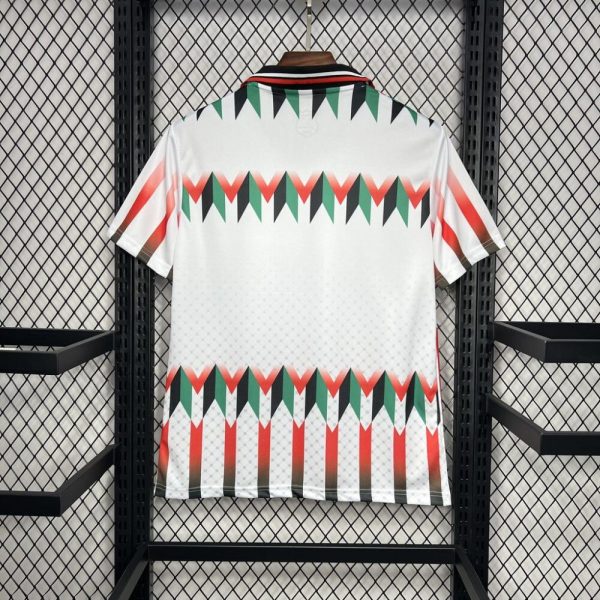 Cd Palestino 2024/25 Hypepeace Joint Edition White Retro Jersey - Image 2