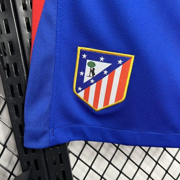 Atletico Madrid 2024/25 Home Shorts - Image 3