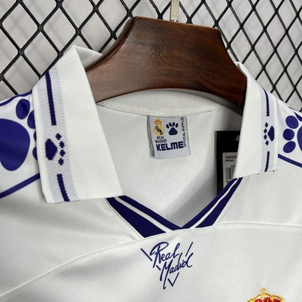 Real Madrid 1994/96 Home Retro Jersey - Image 6
