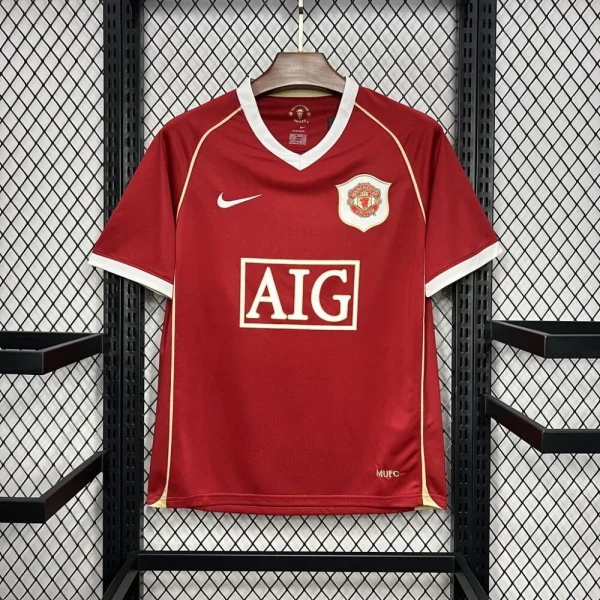 Manchester United 2006/07 Home Retro Jersey - Image 7