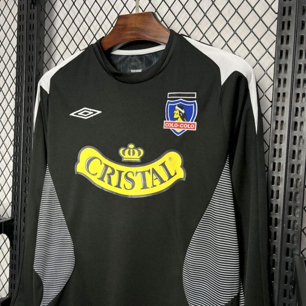 Colo Colo 2006 Away Long Sleeve Retro Jersey - Image 3