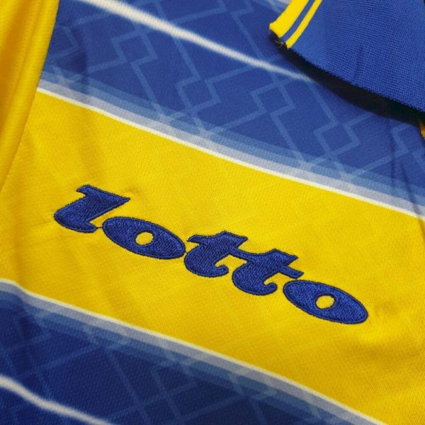 Parma Calcio 1998/99 Home Retro Jersey - Image 5