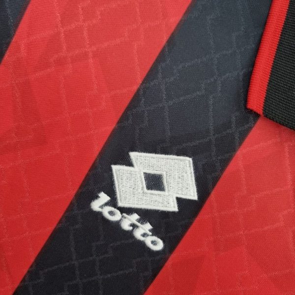 Ac Milan 1995/96 Home Retro Jersey - Image 4