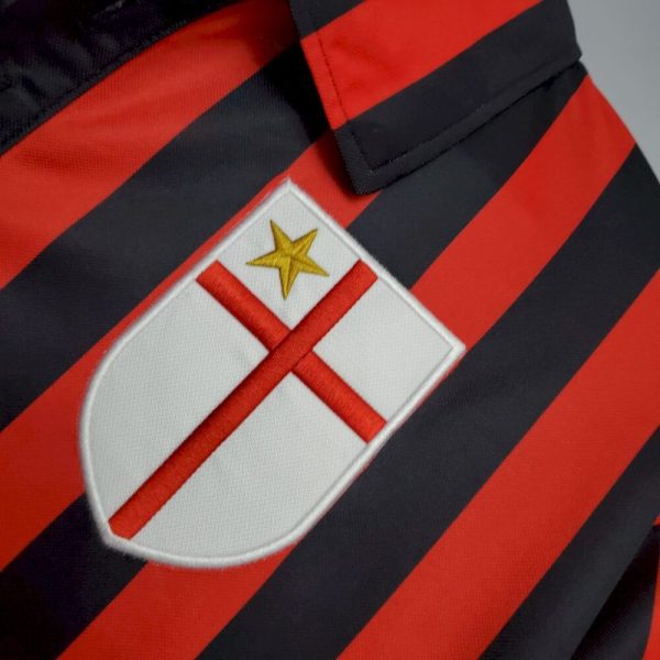 Ac Milan 1999/00 Home Retro Jersey - Image 7