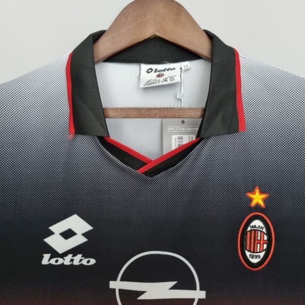 Ac Milan 1995/96 Training Suit Black Jersey - Image 6
