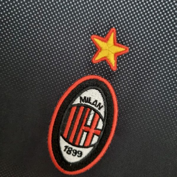 Ac Milan 1995/96 Training Suit Black Jersey - Image 4