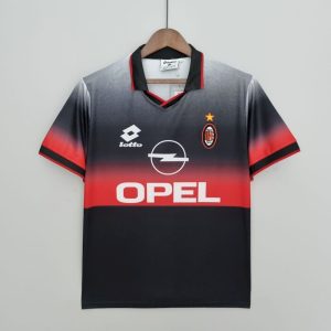 AC Milan 1995/96 Training Suit Black Jersey