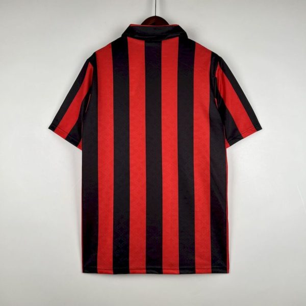 Ac Milan 1988/89 Home Champion Retro Jersey - Image 2