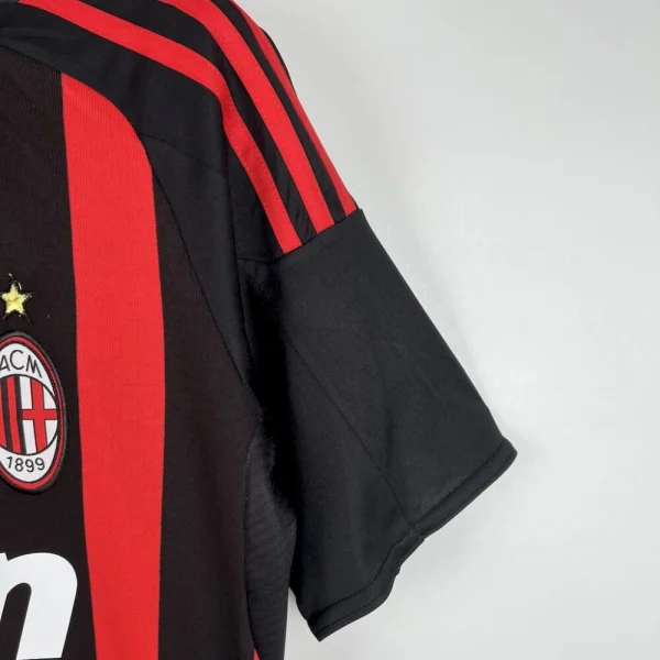 Ac Milan 2008/09 Home Retro Jersey - Image 5