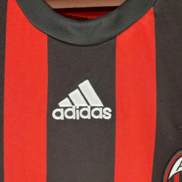 Ac Milan 2008/09 Home Retro Jersey - Image 3