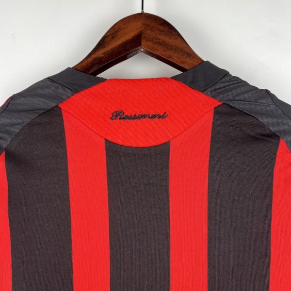 Ac Milan 2008/09 Home Long Sleeves Retro Jersey - Image 3