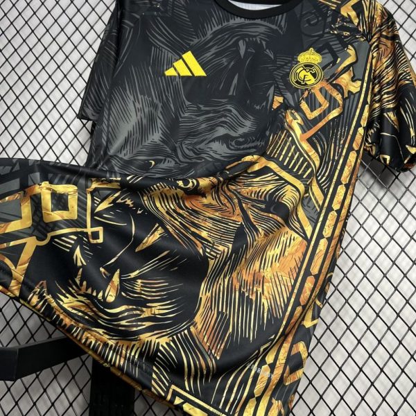 Real Madrid 2024/25 Special Edition Black Jersey - Image 3