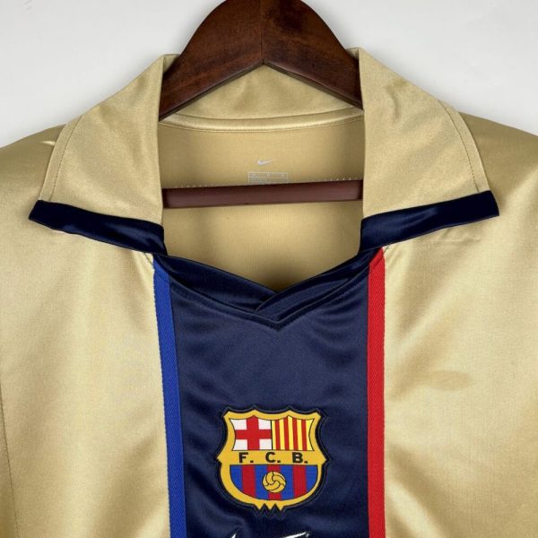 Barcelona 2002 Away Retro Jersey - Image 5