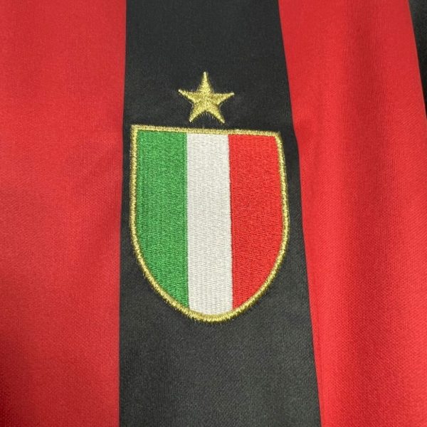 Ac Milan 1988/89 Home Retro Jersey - Image 4