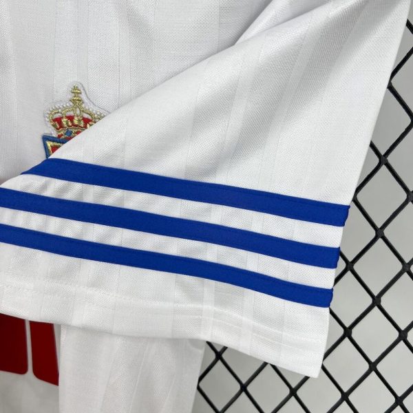 Real Zaragoza 1995/97 Home Retro Jersey - Image 3