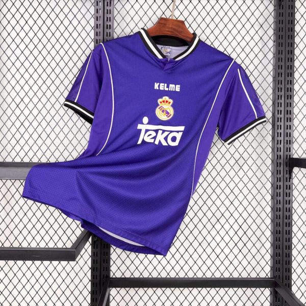 Real Madrid 1997/98 Away Retro Jersey