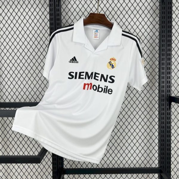 Real Madrid 2002/03 Home Retro Jersey