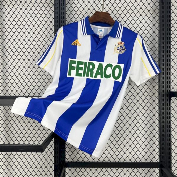 Deportivo De La Coruna 1999/00 Home Retro Jersey