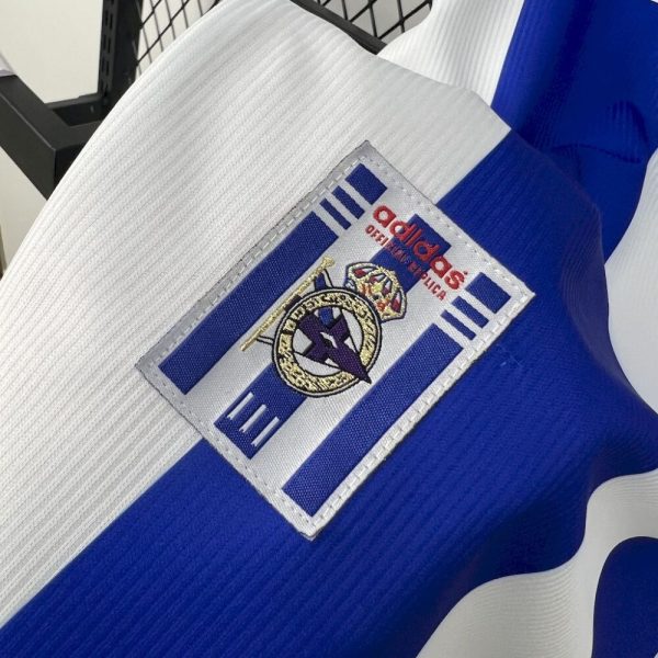 Deportivo De La Coruna 1999/00 Home Retro Jersey - Image 8