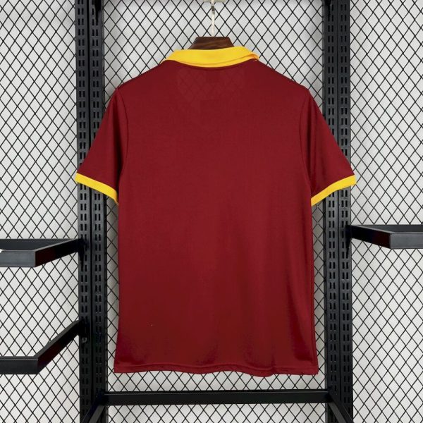 As Roma 1989/90 Home Retro Jersey - Image 2