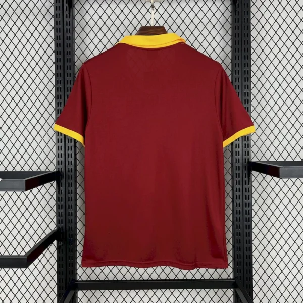 As Roma 1989/90 Home Retro Jersey - Image 2