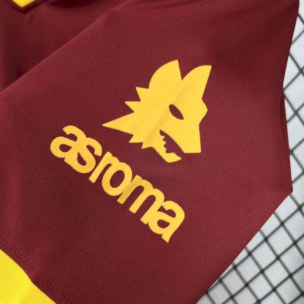 As Roma 1992/94 Home Retro Jersey - Image 3