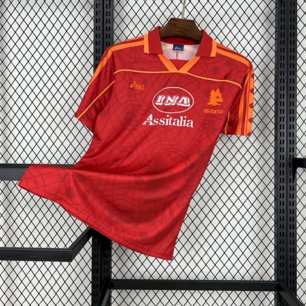 As Roma 1995/96 Home Retro Jersey