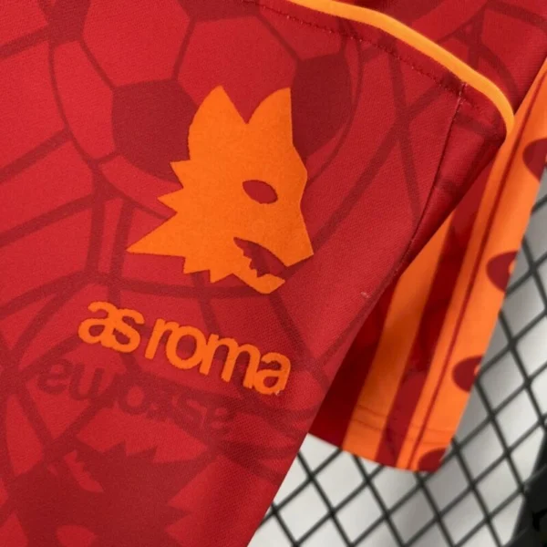 As Roma 1995/96 Home Retro Jersey - Image 6