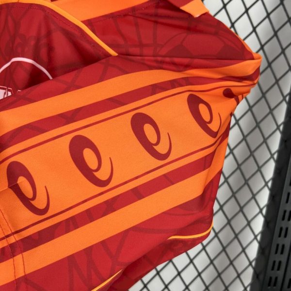 As Roma 1995/96 Home Retro Jersey - Image 3